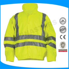 Padded Functional Reflective Safety Winter Workwear Jacket